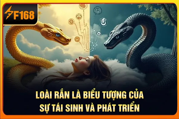 Loài rắn là biểu tượng của sự tái sinh và phát triển