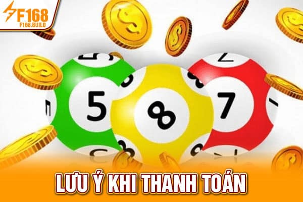 Lưu ý khi thanh toán