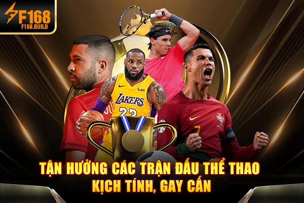 Tận hưởng các trận đấu Thể thao bất ngờ, gay cấn Tận hưởng các trận đấu Thể thao bất ngờ, gay cấn